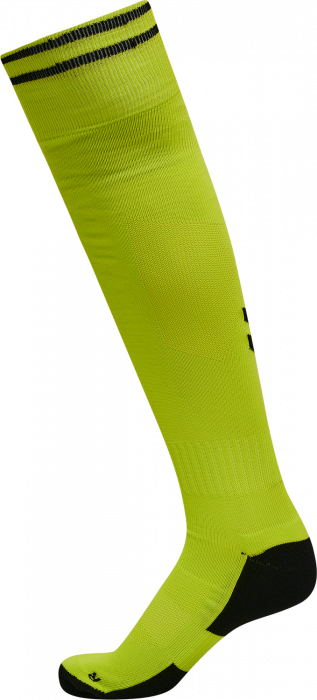 Hummel - Element Football Sock - Lime & noir