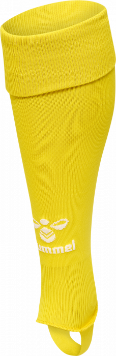 Hummel - Essential Football Sock Stirrup - Blazing Yellow & blanc