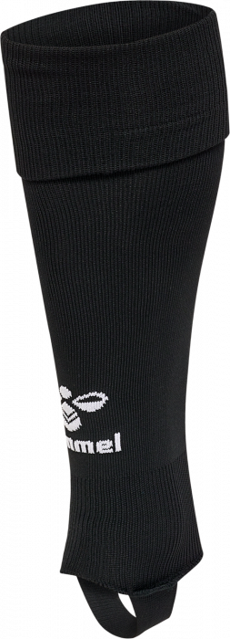 Hummel - Essential Football Sock Stirrup - Noir & blanc