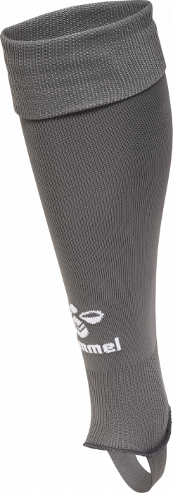 Hummel - Essential Football Sock Stirrup - Steel Grey & white