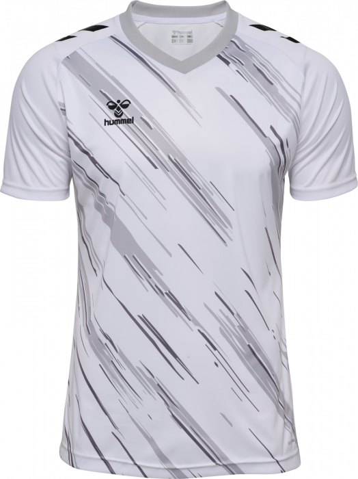 Hummel - Match Triump Jersey - Blanco & steel grey