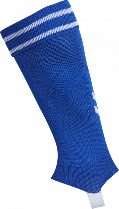 Hummel - Hbi Footless Sock - True Blue & weiß