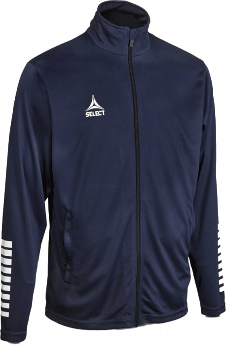 Select - Pisa Training Zip Jacket - Granatowy & biały